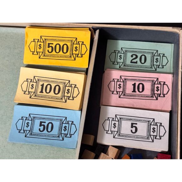 Game of Finance and Fortune by Parker Brothers 1936 Vintage Board Game - Picture 10 of 16